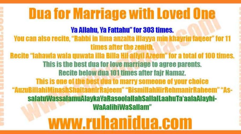 Powerful Dua For Marriage With Loved One | Dua For Nikah