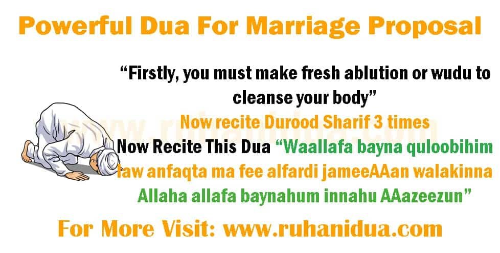 Dua For Marriage Proposal