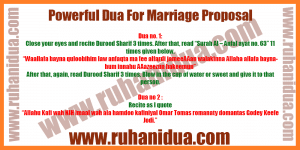 best Powerful Dua For Marriage Proposal - 100% Effective Dua