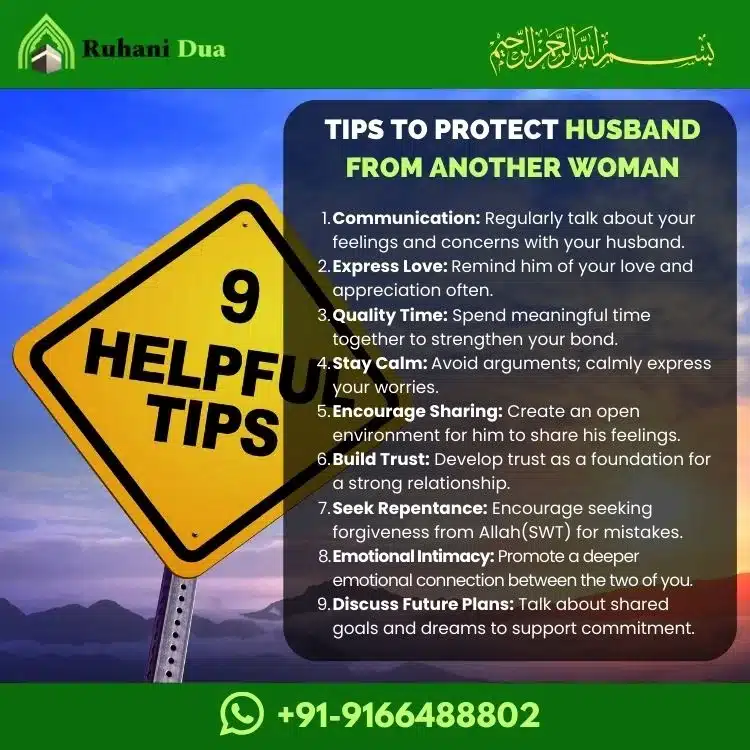 Tips to protect husband from another woman