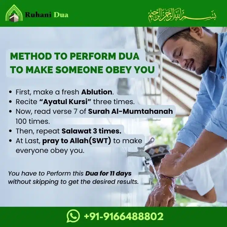 Dua To Make Someone Obey and Agree with You